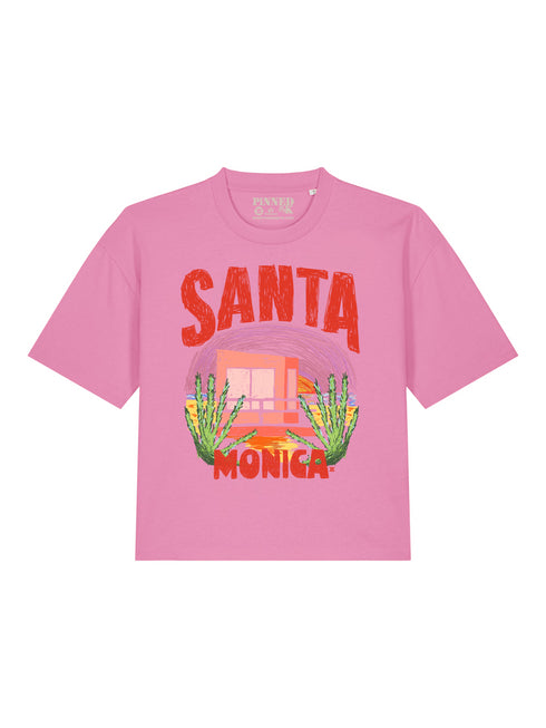 Boxy T-shirt Santa Monica